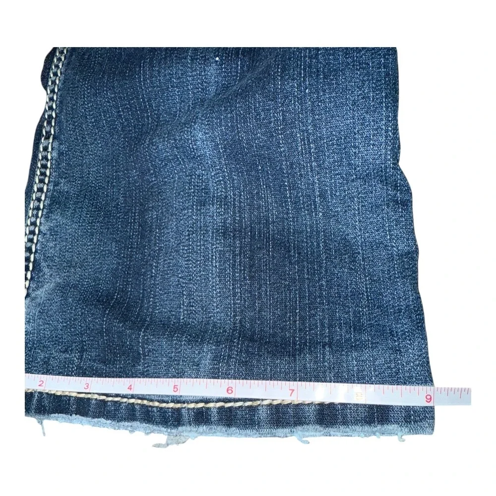 Silver Jeans Suki Surplus Bootcut Dark Wash Denim Jeans Size 30x29 Faded thighs - Picture 9 of 10